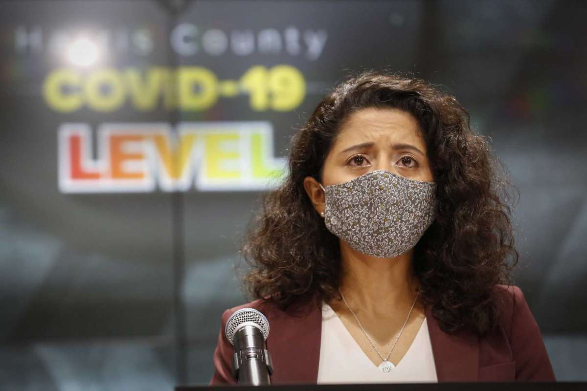 11Harris County Judge Hidalgo raising COVID risk level to highest